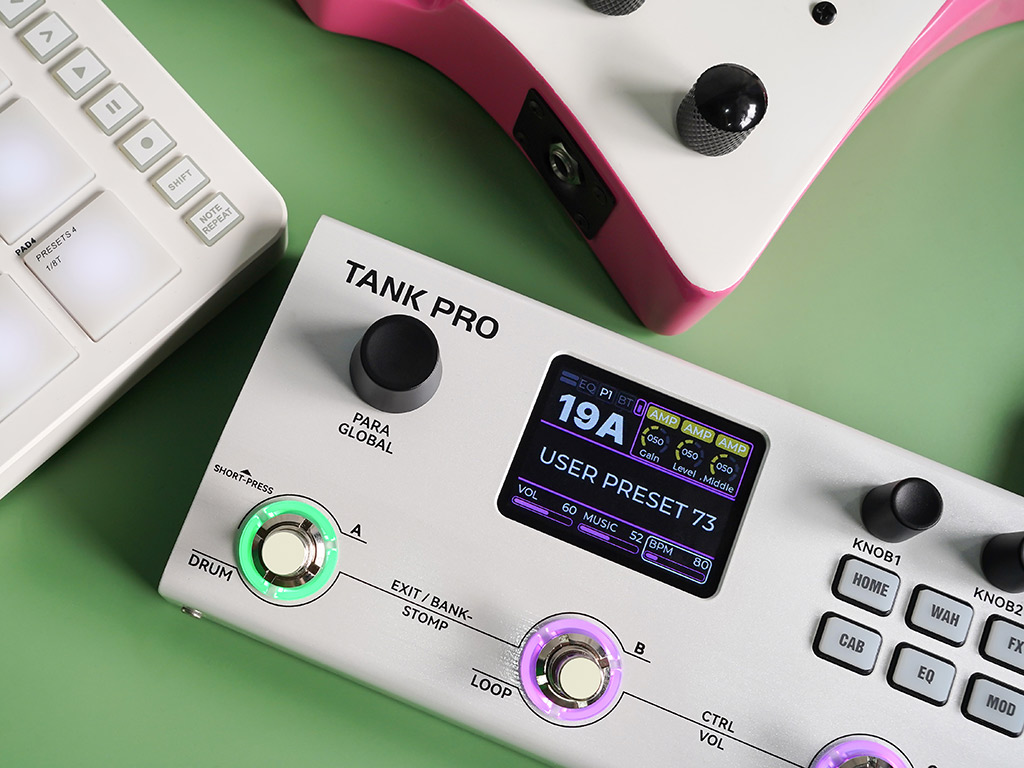 M VAVE TANK G/B TANK PRO มัลติ - Looper Pedal Guitar บทวิจารณ์และราคา