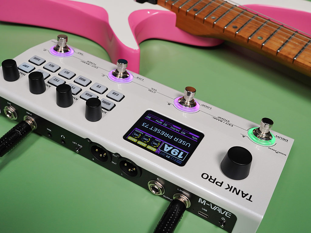 M VAVE TANK G/B TANK PRO มัลติ - Looper Pedal Guitar บทวิจารณ์และราคา