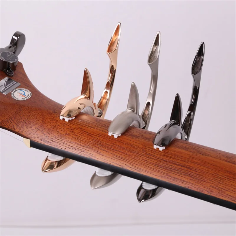 คาโปกีตาร์โลหะรูปฉลาม ทำจากโลห - Guitar Capo Clip บทวิจารณ์และราคา