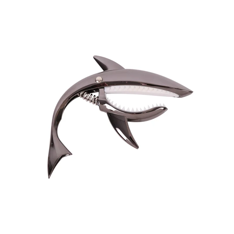 คาโปกีตาร์โลหะรูปฉลาม ทำจากโลห - Guitar Capo Clip บทวิจารณ์และราคา