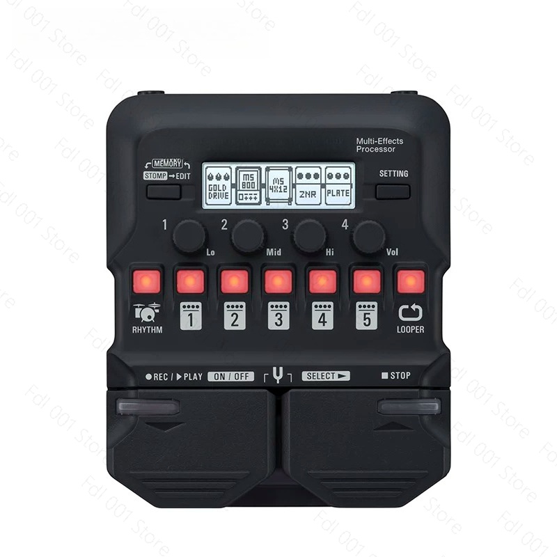 มัลติเอฟเฟคโปรเซสเซอร์สำหรับกี - Looper Pedal Guitar บทวิจารณ์และราคา