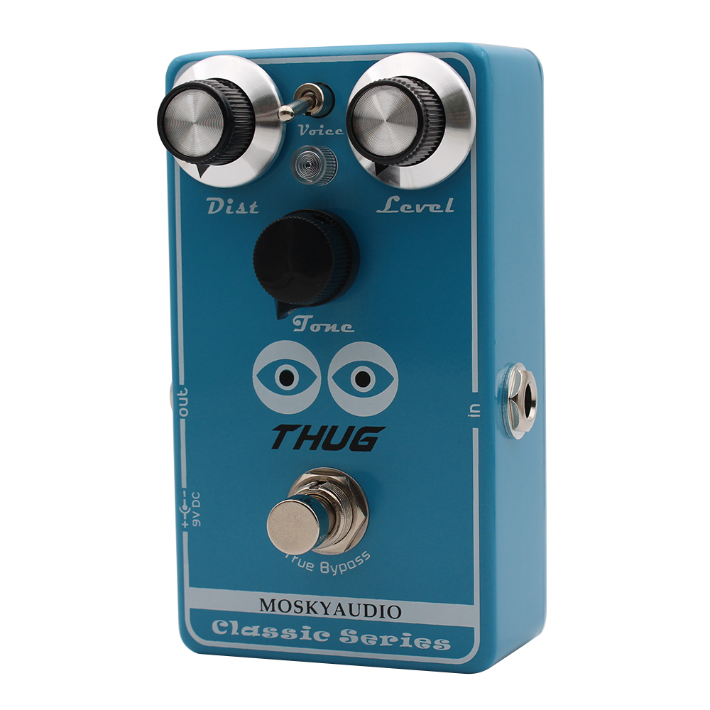 Mosky Thug High Gain Distortio - Looper Pedal Guitar บทวิจารณ์และราคา